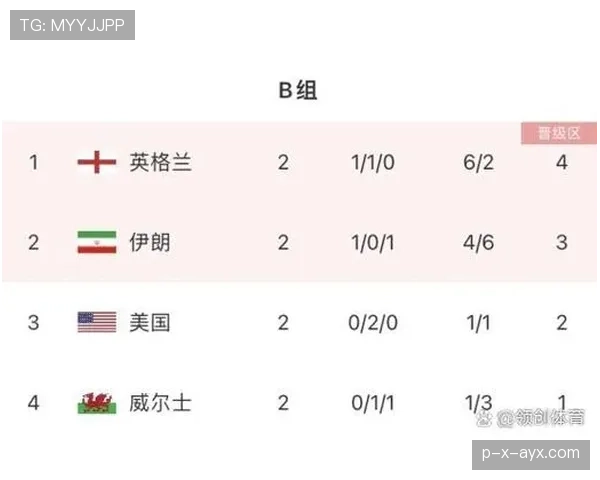 美国世界杯D组表现：前两轮连胜奠定头名